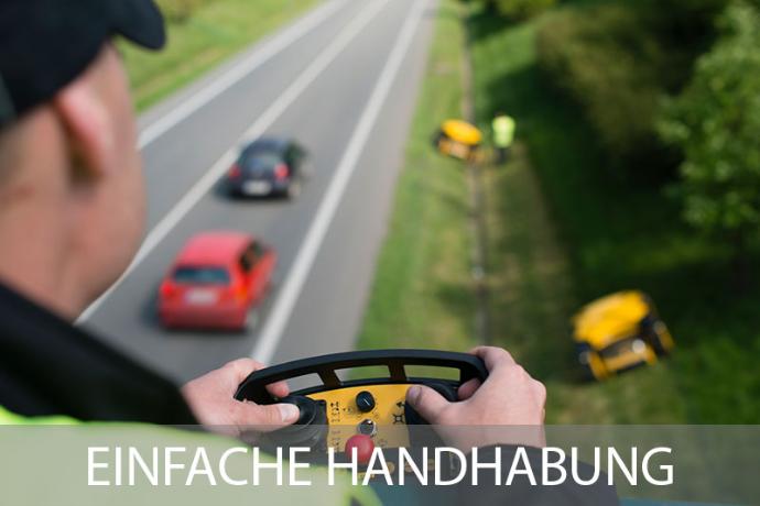 Böschungsmäher Spider Features Einfache Handhabung