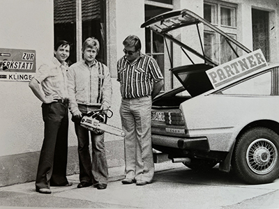 Selbstständigkeit mit schwedischen PARTNER Motorsägen Selbstständigkeit mit schwedischen PARTNER Motorsägen