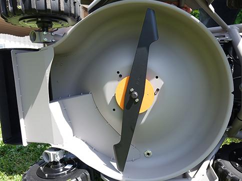 Auf diesem Bild ist das Mowrator-Messer zu sehen. Auf diesem Bild ist das Mowrator-Messer zu sehen.