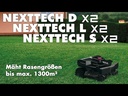 Mähroboter TECH Line Next Tech SX2 bis ca. 1.300 m²