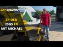 Spider 2SGS EFI Großflächenmäher und Böschungsmäher mit Seilwinde und Schleuderwendung